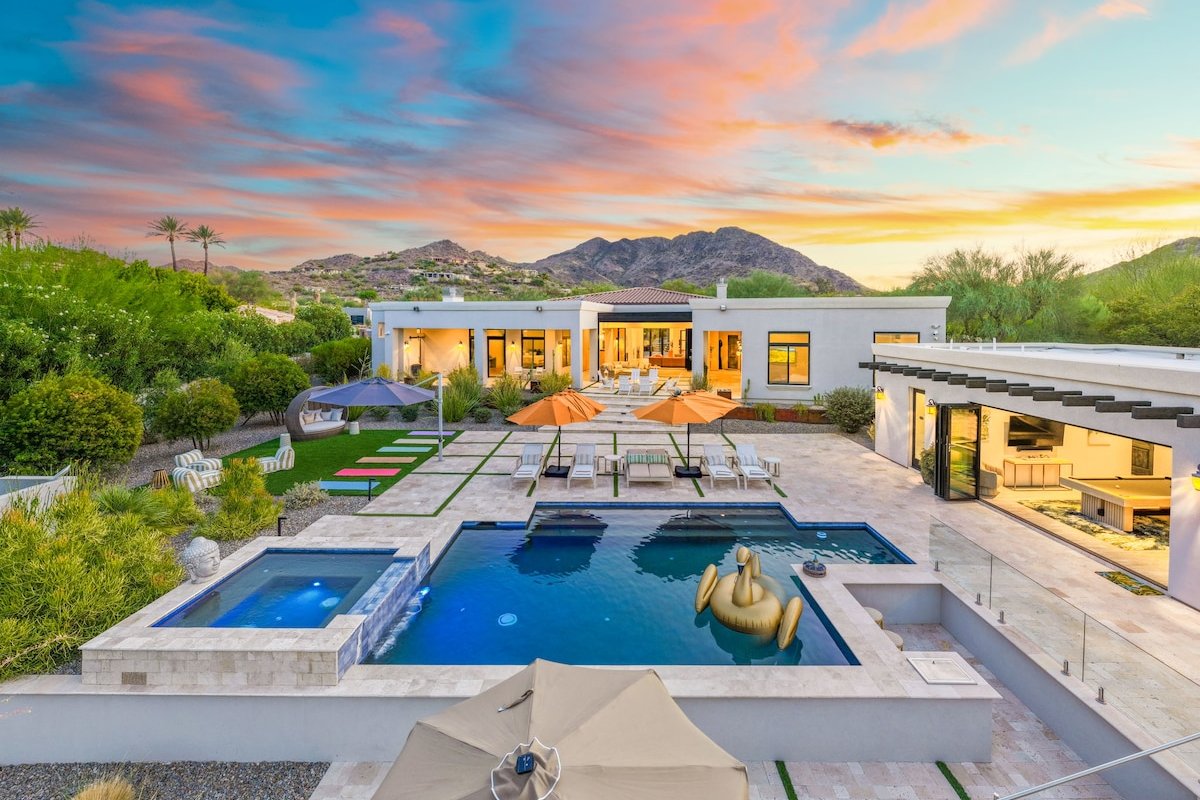 The PV Luxe Estate|Casita•Heated Pool•HotTub•Views