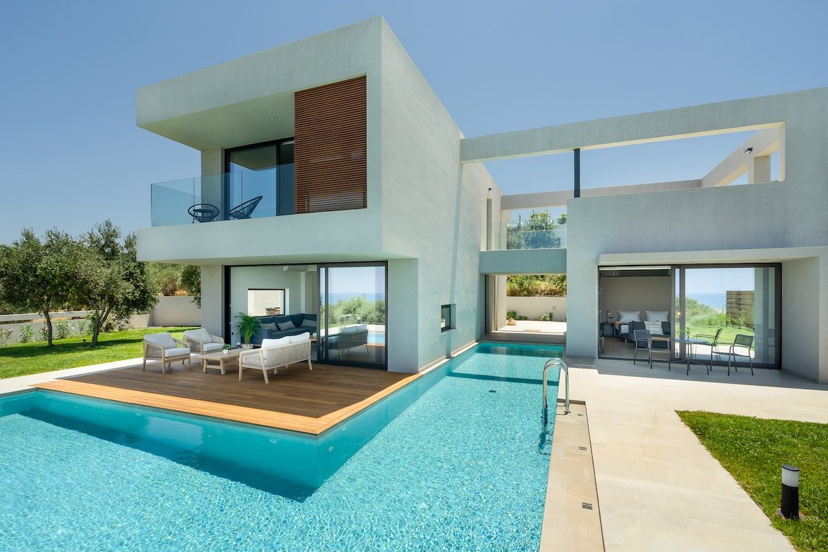 Avra Villa, Pirgos-Villas, Heated Pool, Sea View gallery image 4