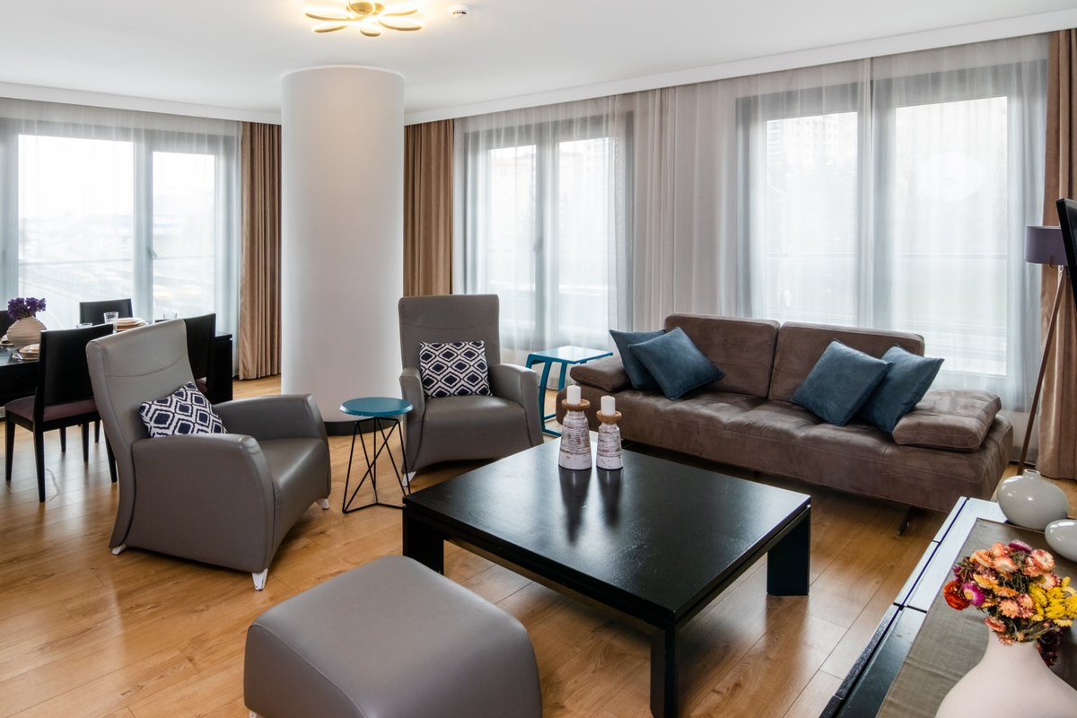 Lux 3+1 Full Air Conditioned in Rezidence