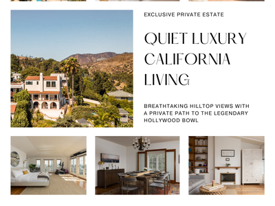 Cozy LA Winter Above the City Lights with Pool/Spa