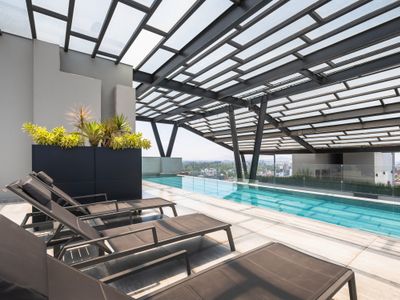 Lovely 3-bedroom with pool and gym in Roma Norte