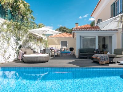 Lux Estoril Family Villa(9) heat pool near beach!