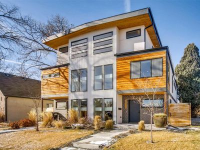 New modern home with beautiful view