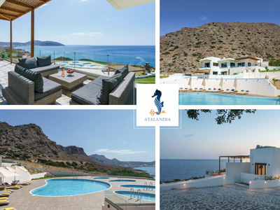 Beachfront Luxury Villa: Heated Pools, Gym & BBQ