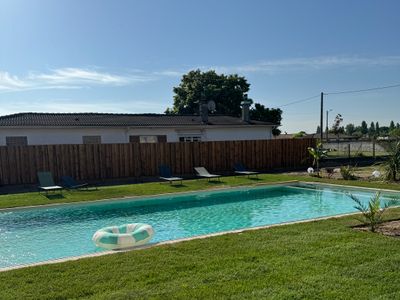 Villa lumineuse avec piscine privée 15 de bordeaux