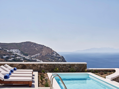 2BR Villa • Private Pool • Sea View • Elia Beach