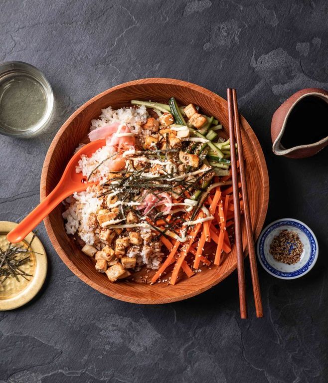 Photo of Vegan Tofu Poke Bowl