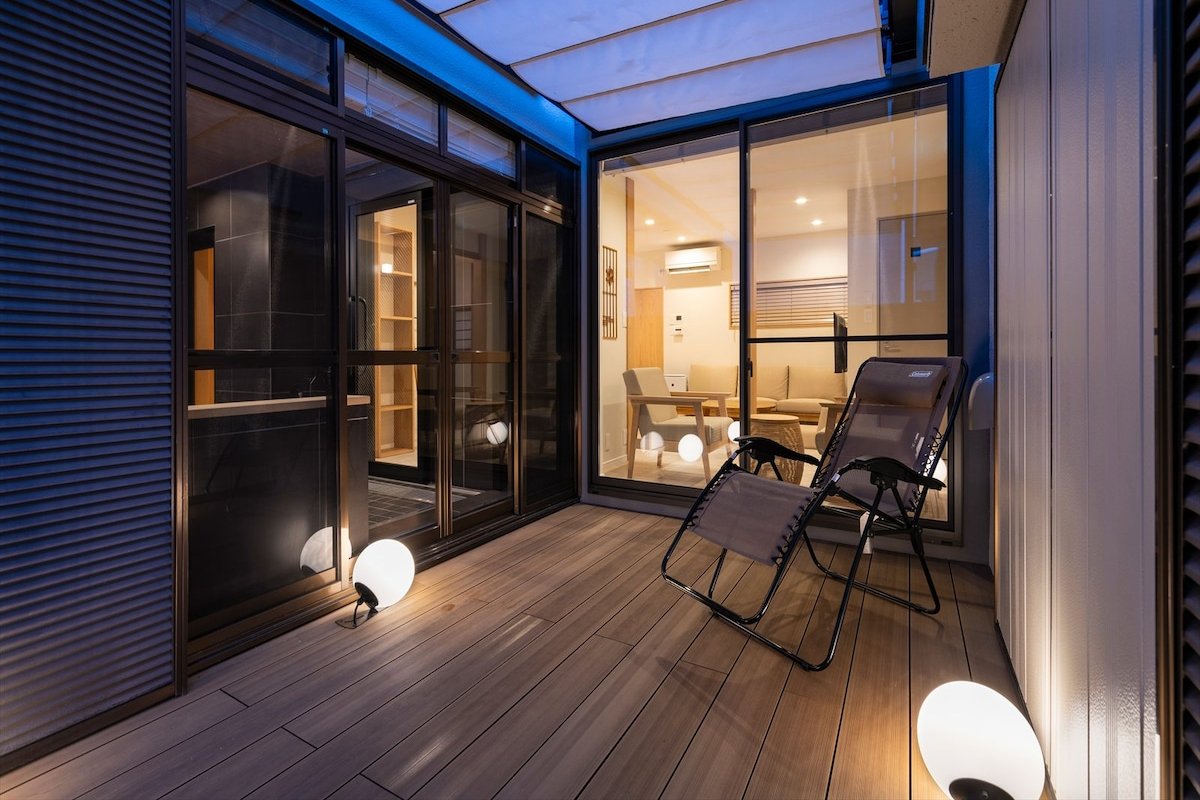 空港送迎・観光タクシーオプションあり！専用サウナ＆ジム完備！広々129㎡/無料駐車場有/最大8名 gallery image 5