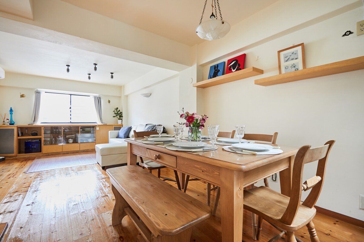 お洒落な85㎡ファミリー、グループ　幡ヶ谷駅近/渋谷/新宿！ gallery image 3