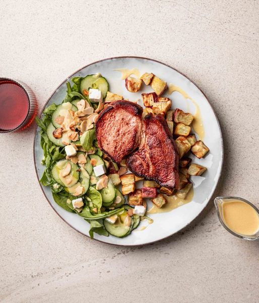 Photo of Roasted Sweet Potato & Smoky Kassler