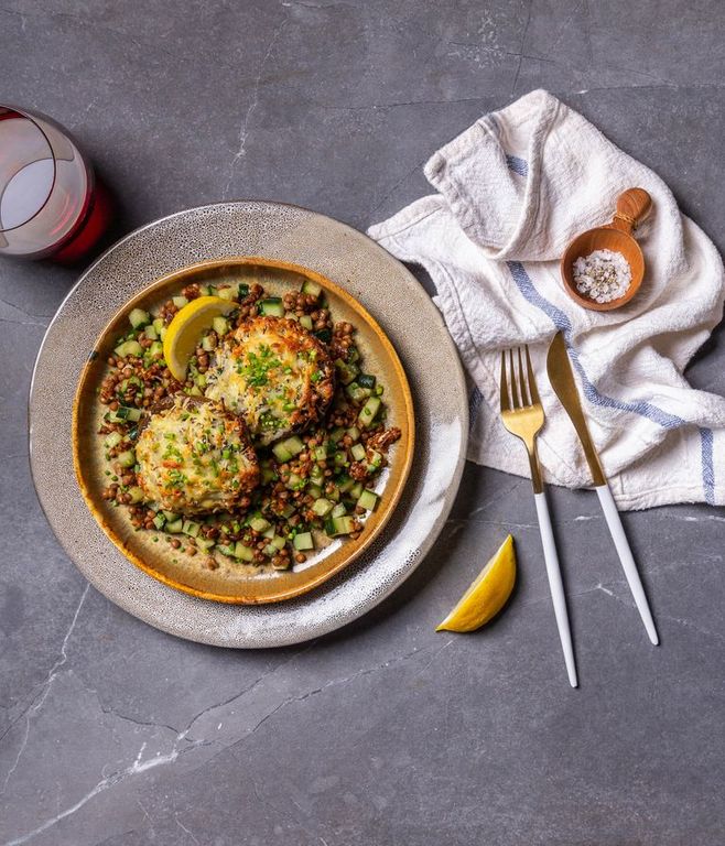 Photo of Cheesy Stuffed Portobello Mushrooms