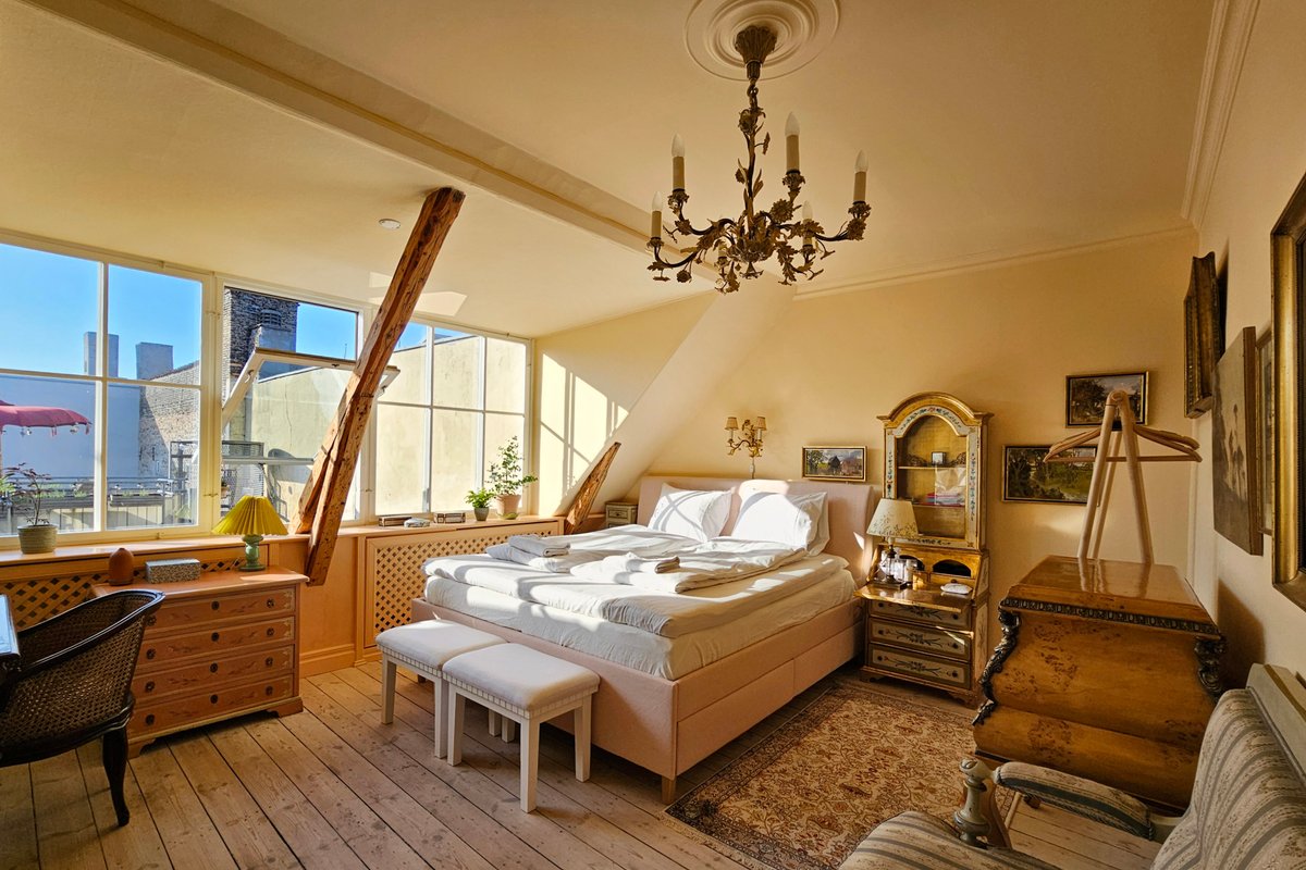 Magical fairytale penthouse.