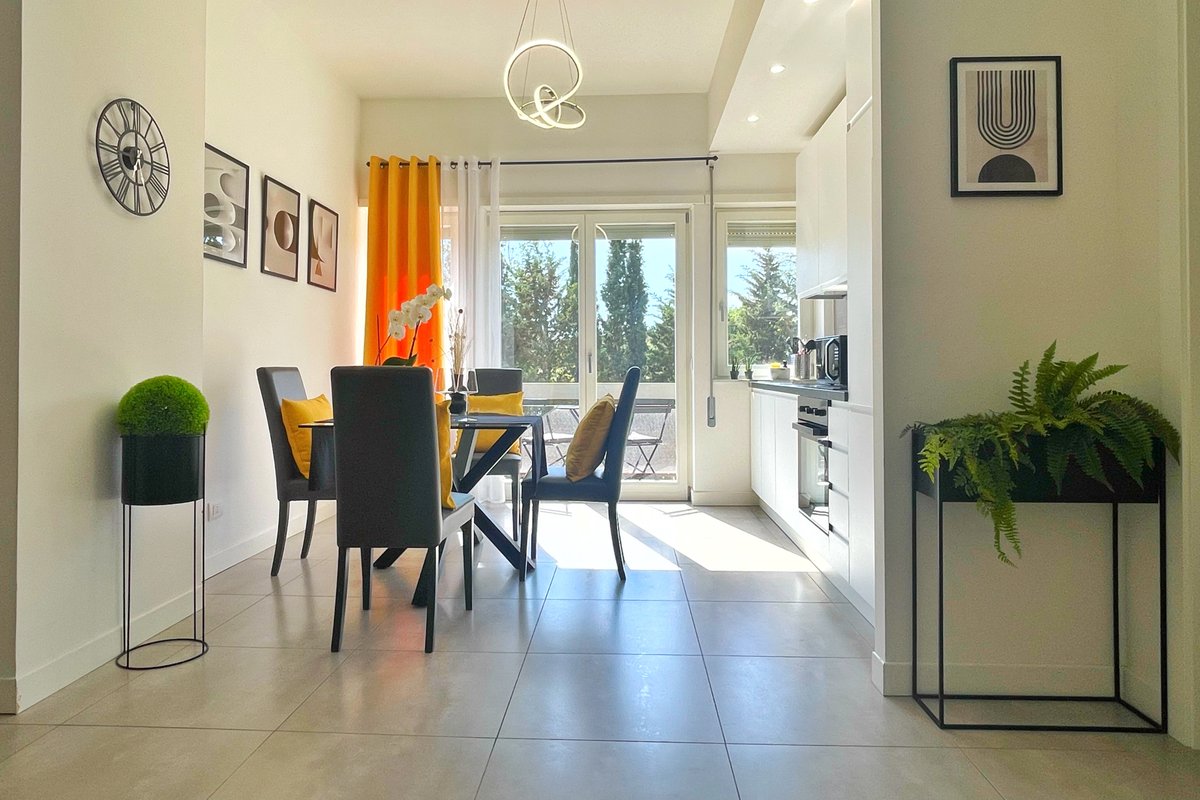 Apartment 10 minutes Vatican + pool&parking