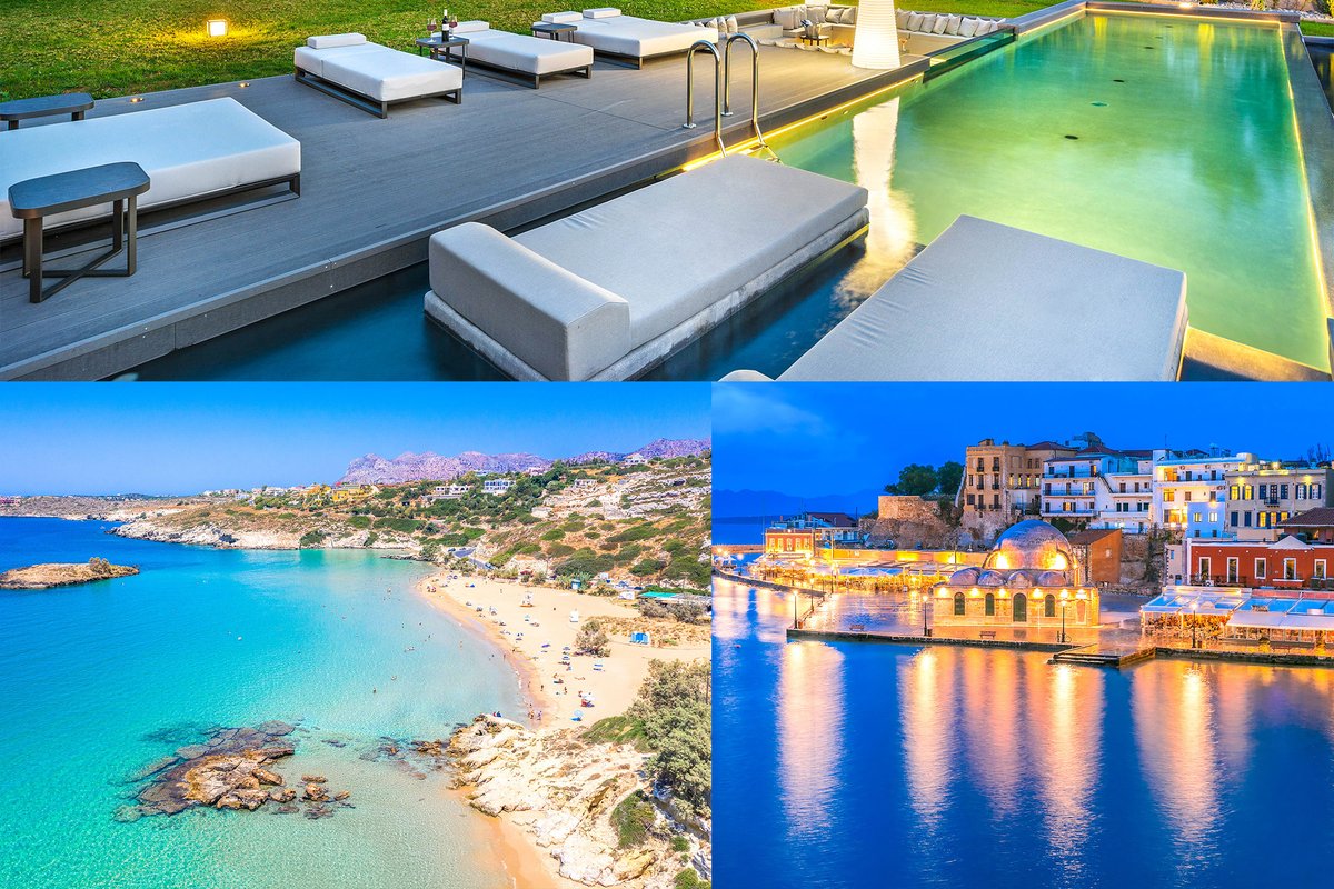 5′ to Chania City & Near to Beaches / Heated Pool