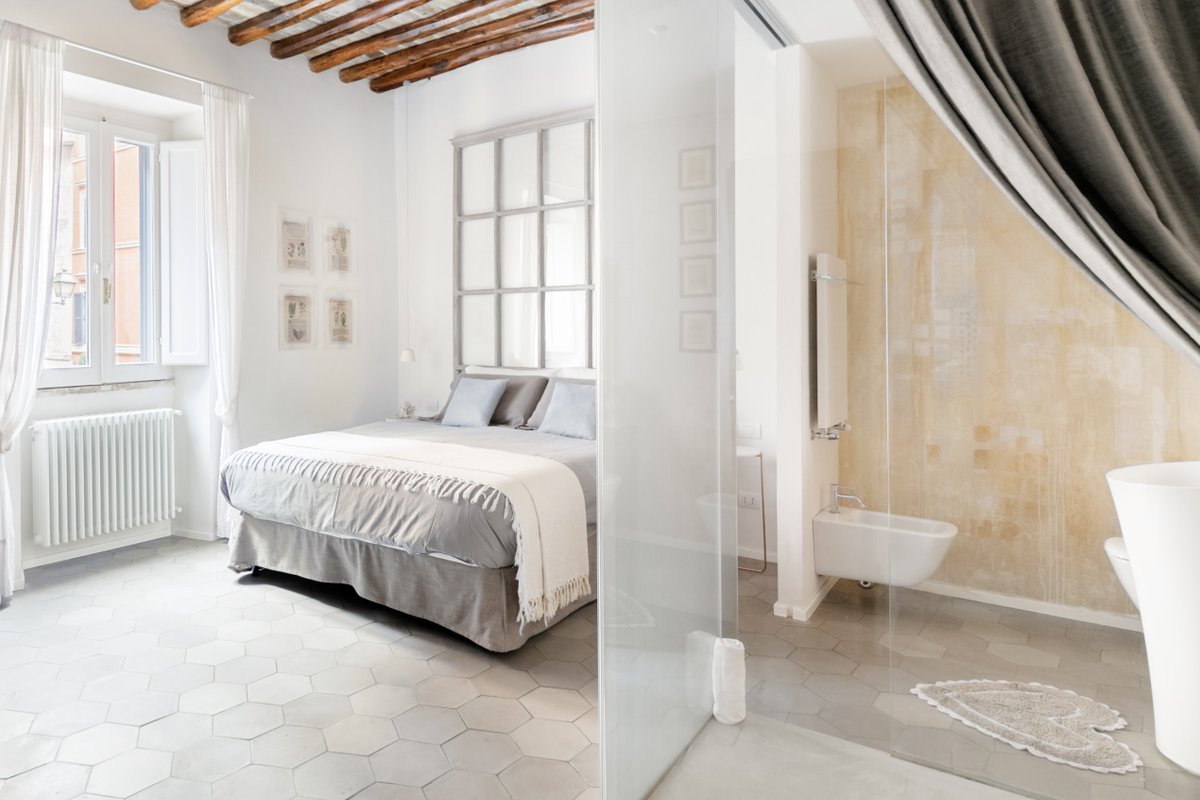 Trastevere Luxury, ampia e confortevole location sospesa tra design e storia.