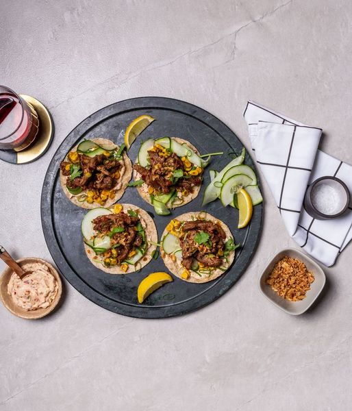 Photo of Feel-Good Ostrich Tacos