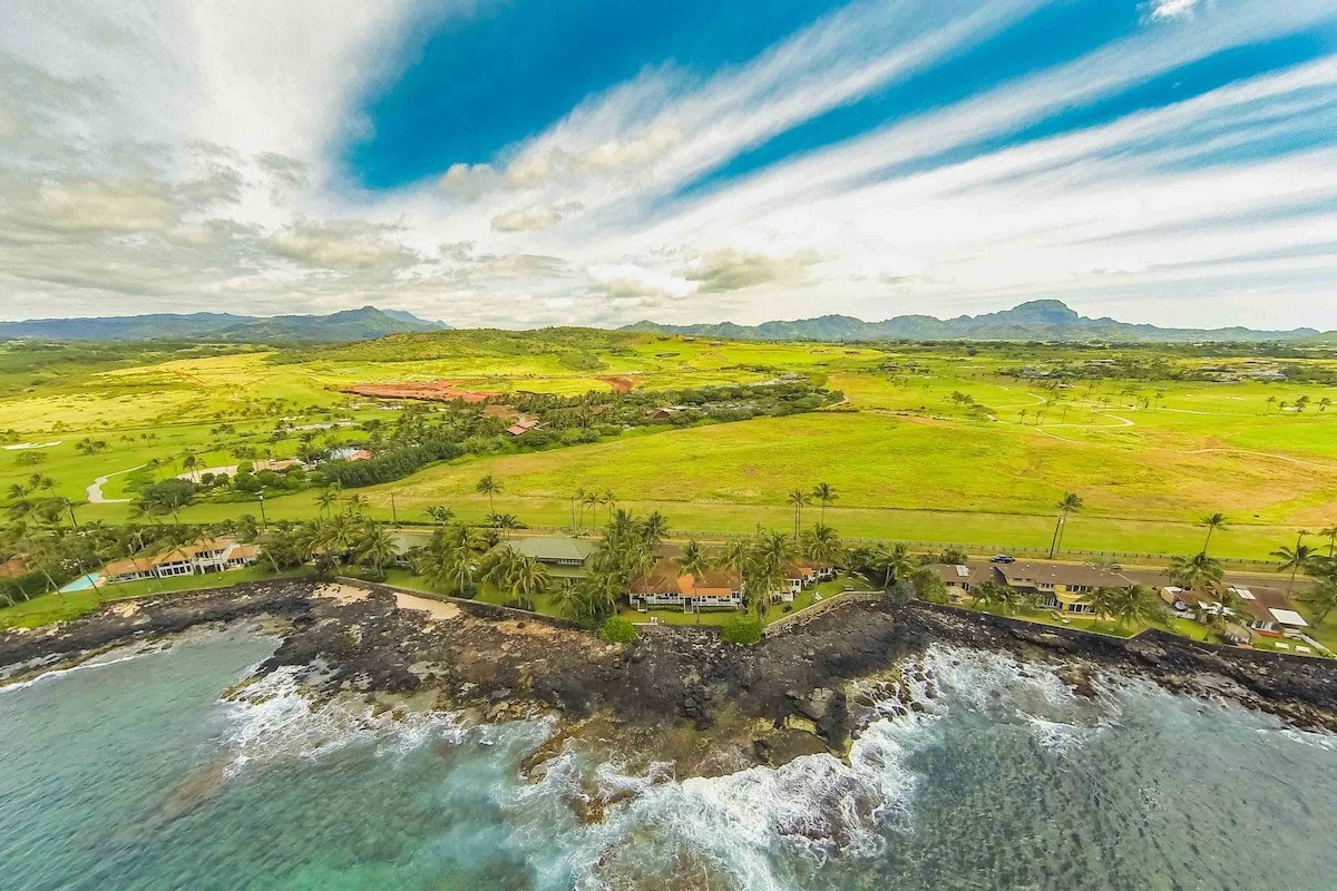 2br Oceanfront Cottage in Poipu – TVNC 1120 gallery image 3