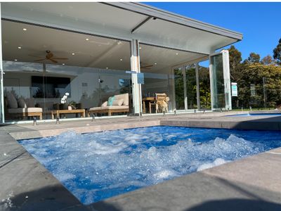 Heated Pool/Spa. Playground. Pet Friendly. Private