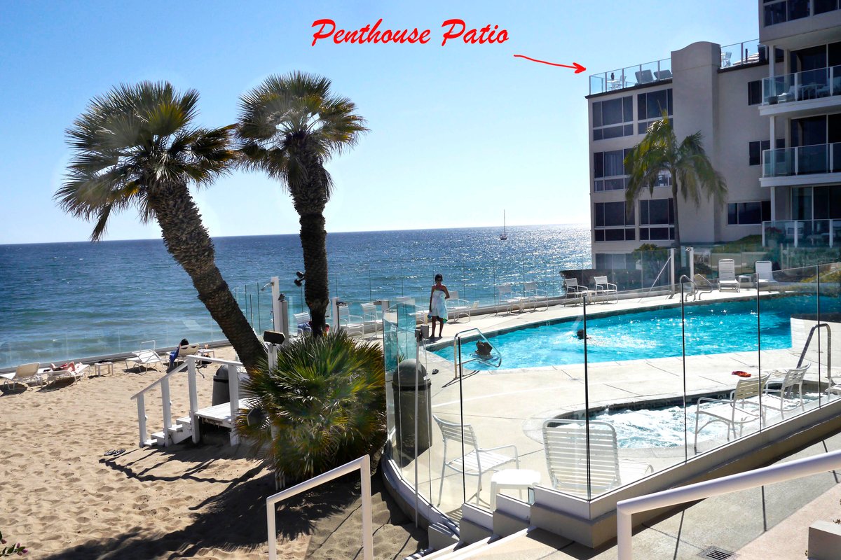 Malibu Oceanfront Luxury 2 Bedroom Penthouse.