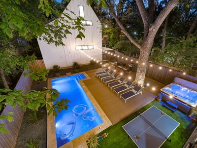 Pool, Hot Tub | 1mi Downtown | 2 Homes | 16 Guests