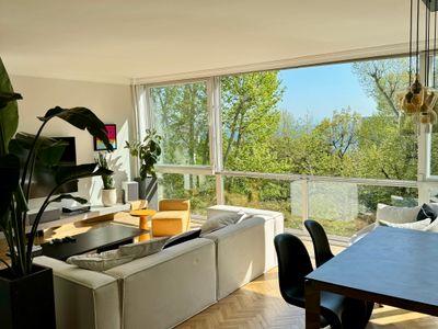 Spacious sunny flat, park and bosphorus view 200m2