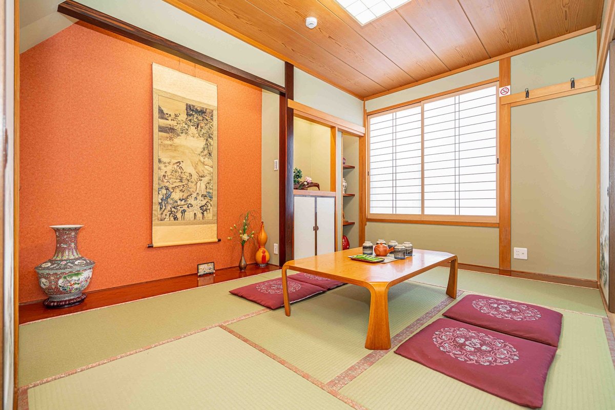 120平米貸切5室3トイレ2浴室宴会最適パーティー可和風体験、駅近空港直通、ディズニーランド直通バス gallery image 2