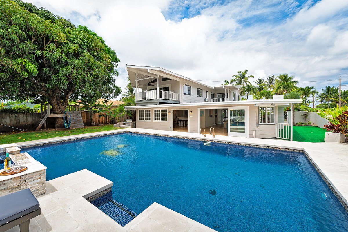Villa Hui Hou: Luxe 5BR Lanikai Elegant Villa w/Po