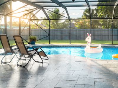 Modern luxury home, heated pool & pool table