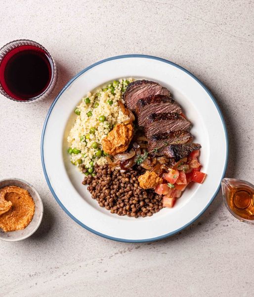 Photo of Bulgur Wheat & Ostrich Buddha Bowl