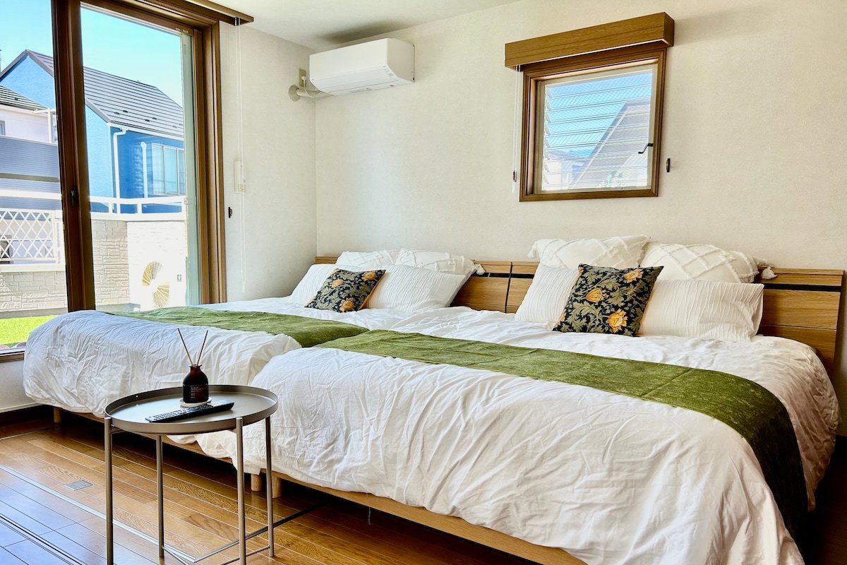 【ロングステイ】JR駒込駅まで徒歩9分／103平米／ステンドグラス／戸建て／3LDK／7beds gallery image 2