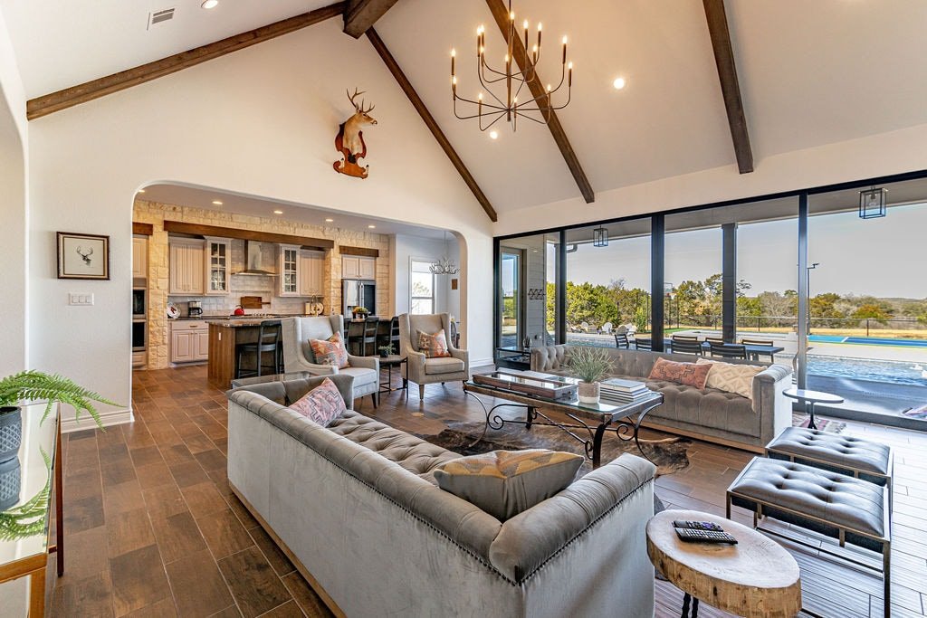 Epic 12BR Retreat | Pool, Theater Near Jester King gallery image 3