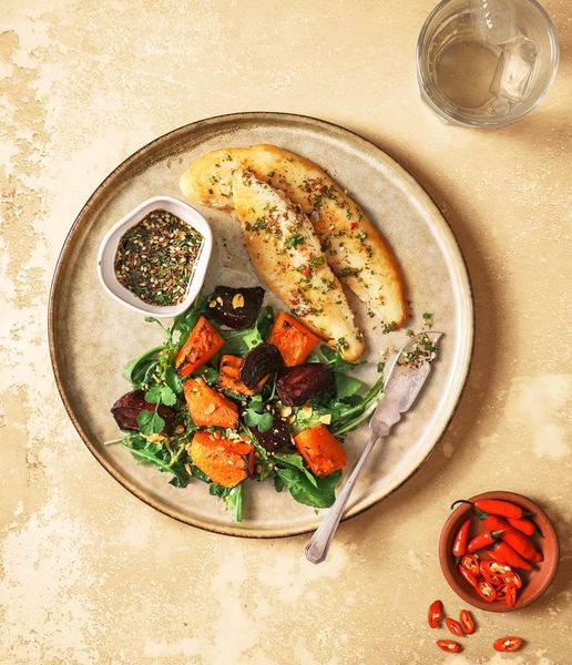 Photo of Za’atar Salsa Verde On Basa