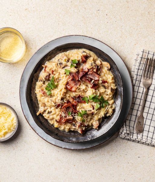 Photo of Bacon & Mushroom Risotto
