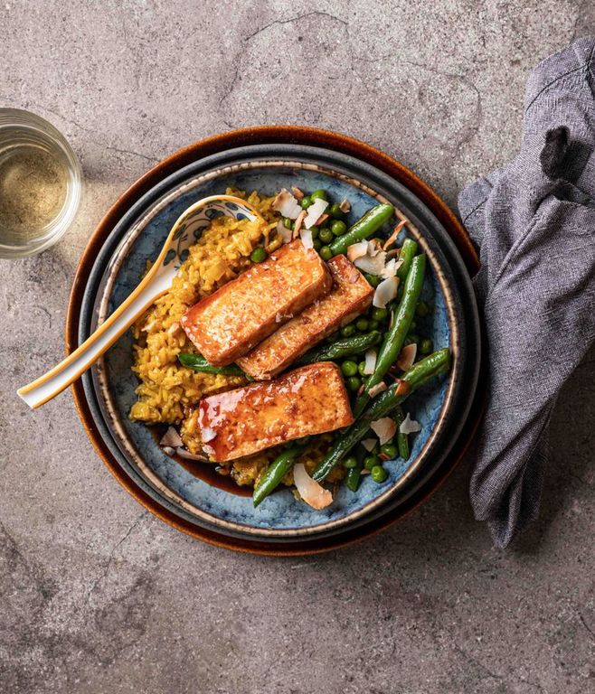 Photo of Spicy Coconut Tofu Feast