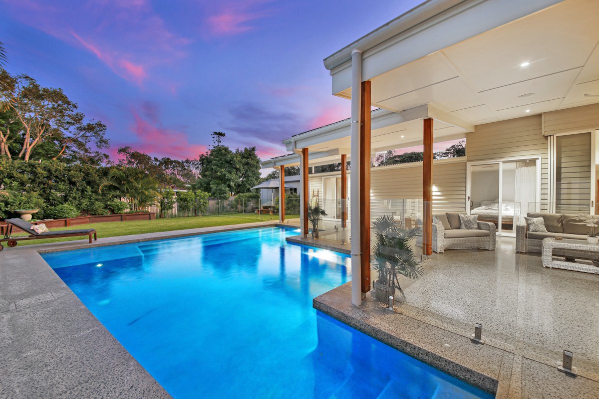 Coastal Luxe Beach House with Solar Heated Pool