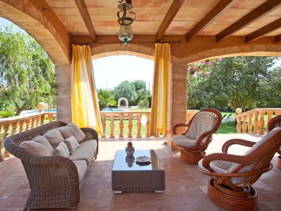 Es Fasser. Big Beach Finca For Families