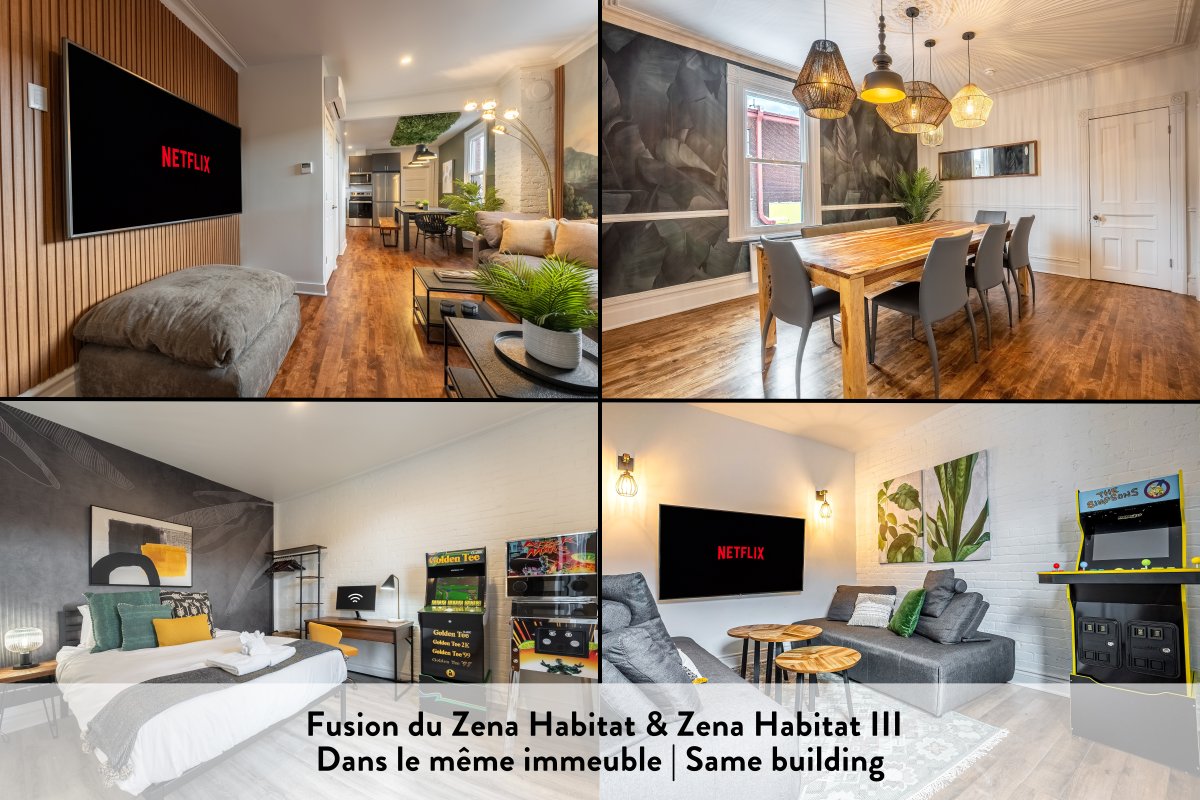 The Zena Fusion |2 parkings |Workdesks |Arcade |AC