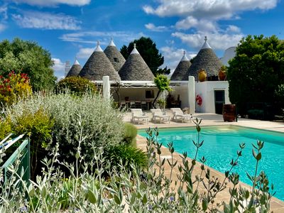5 bedrooms luxury Trulli with pool-Trulli Fantese4