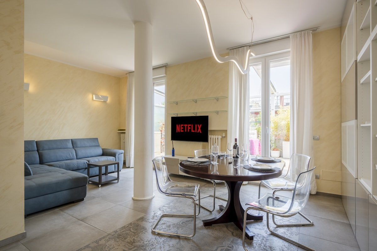 Glamorous Terrace – Excl. 3bdr a 300mt da Centrale gallery image 3