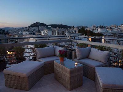 Acropolis SkyVilla • 7BR Penthouse & Terrace Views