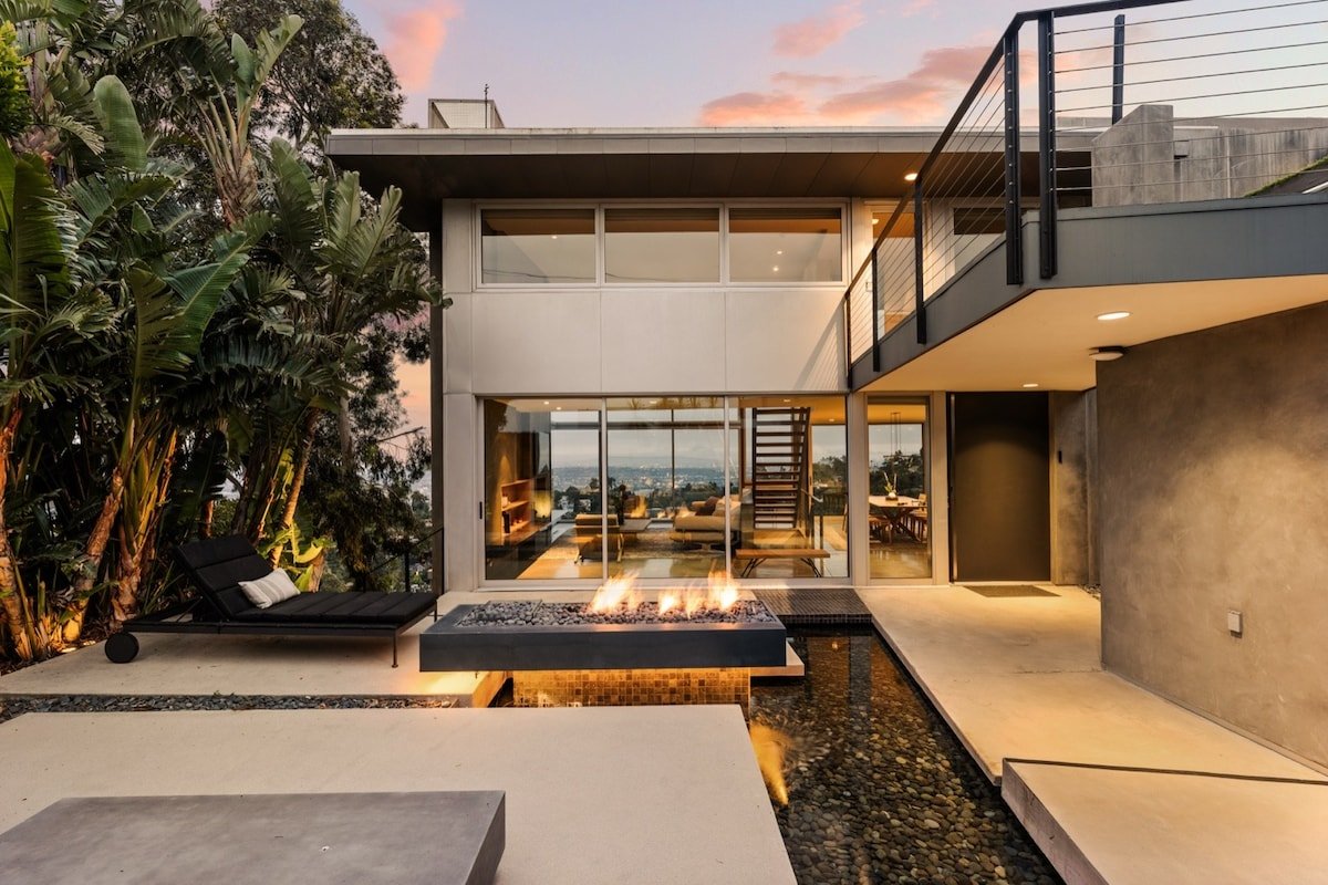 Hollywood Hills Japanese Zen Retreat Merkaba Home gallery image 2