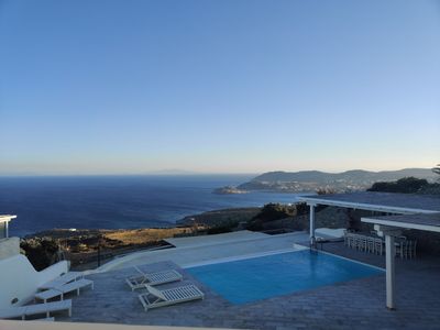 Overlooking the Greek archipelago