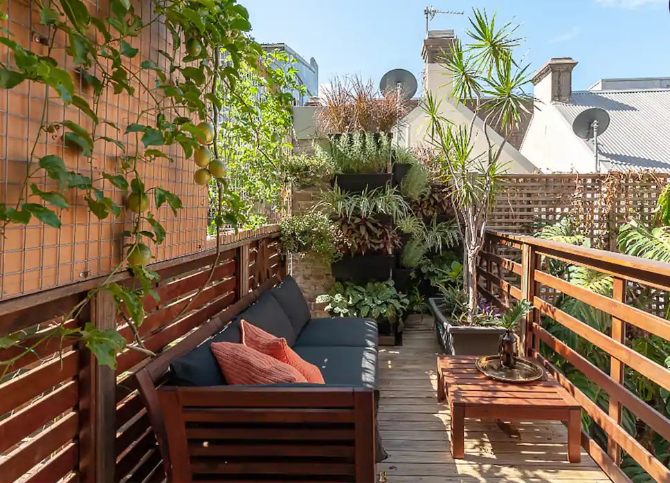 Green gardens terrace house – Sydney City