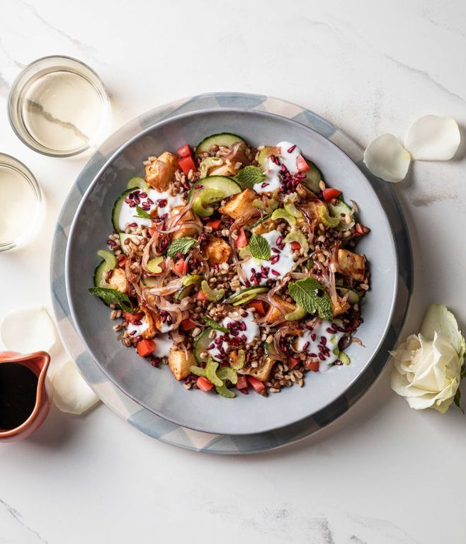 Photo of Pomegranate & Pearled Barley Salad