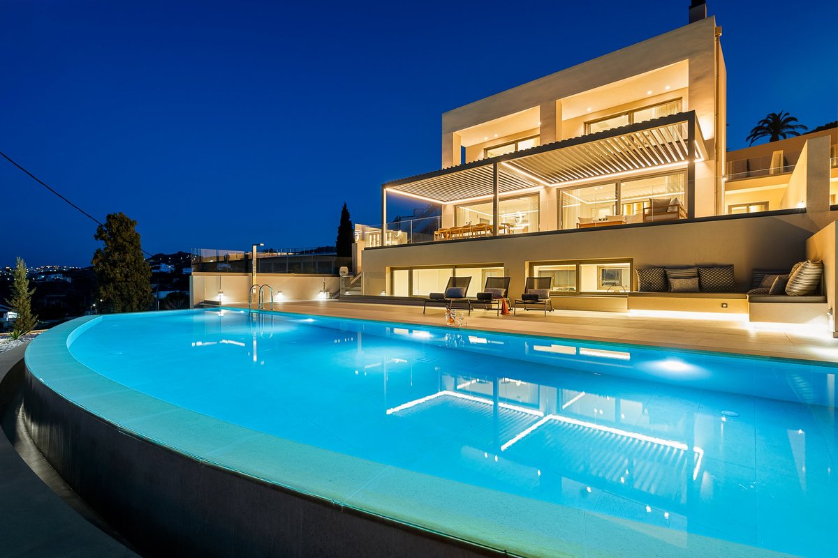 Majo Kyma Villa Sea View-Heated Pool-Gym-Sauna