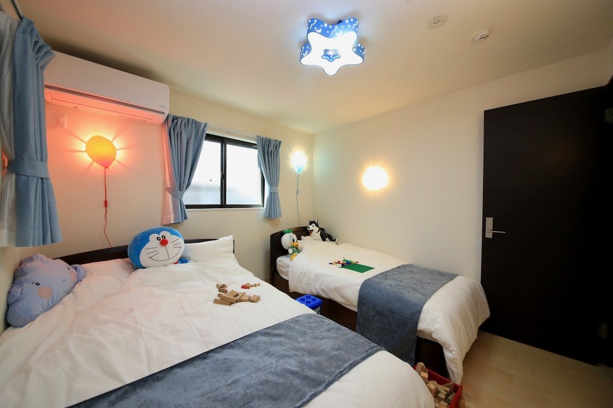 Atrium,8min Skytree & Sta. 4BR 96㎡ CarPark/JP yard gallery image 3