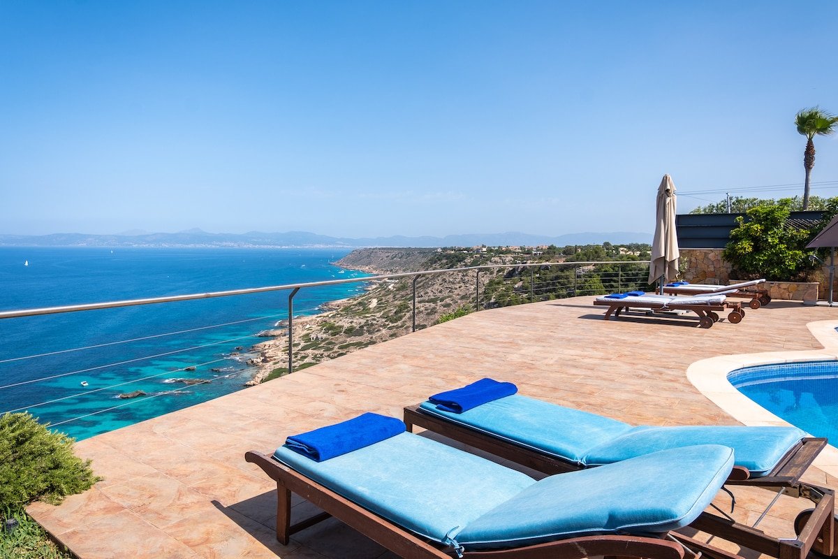 Amazing seaviews Villa Voramar with pool Sa Torre gallery image 4