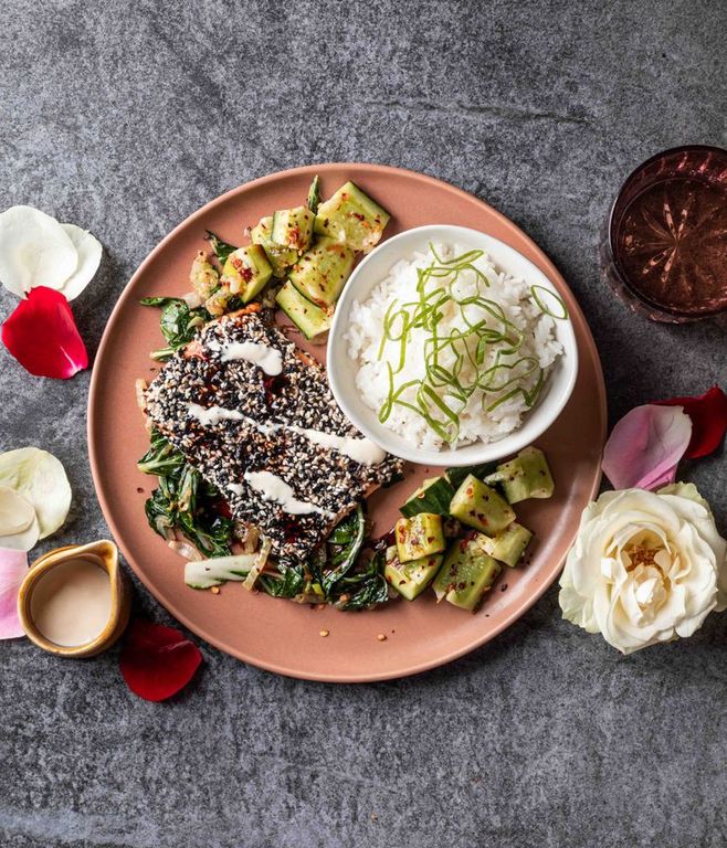 Photo of Sesame-crusted Trout Fillet