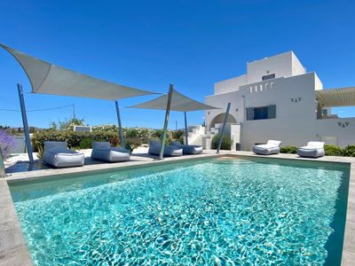 Seaside Naxos : 4BDR Villa Aphrodite @ Plaka Beach