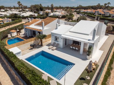 Coqueta villa con piscina Cap d’Artrutx, Menorca.